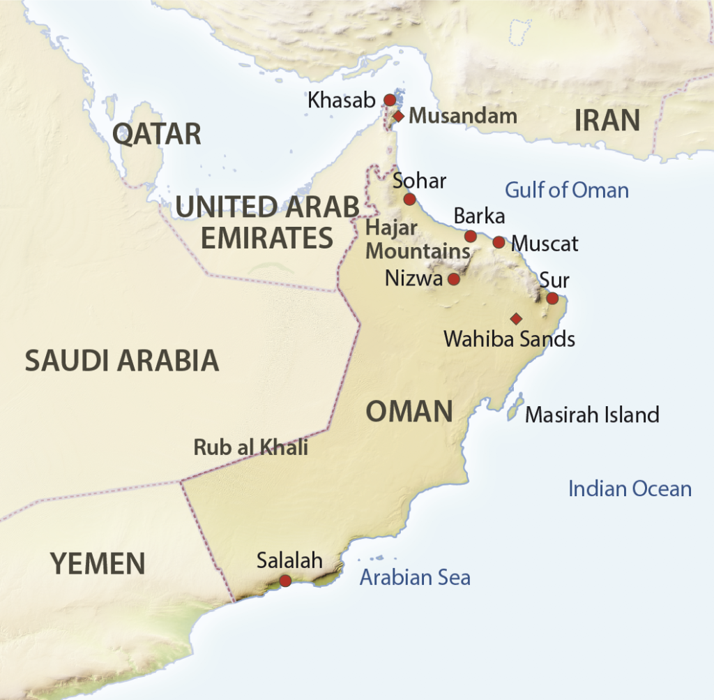 Где находится оман. Порт Салала Оман на карте. Салала Оман на карте мира. Султанат Оман на карте. Маскат Оман на карте мира.